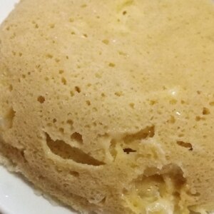 糖質制限★小麦粉不使用★お食事おからレンジケーキ♡